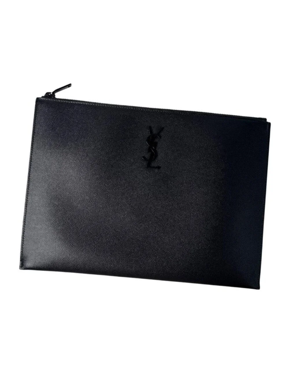 Saint Laurent YSL Monogram Clutch Black